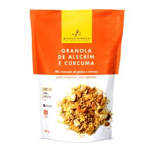 Quantas calorias em 1 porção (40 g) Granola de Alecrim e Cúrcuma?