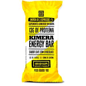 Quantas calorias em 1 porção (40 g) Kimera Energy Bar?