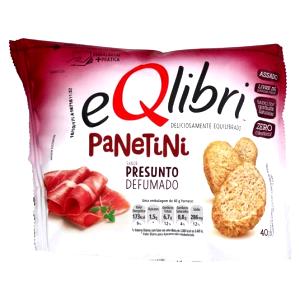 Quantas calorias em 1 porção (40 g) Panetini Presunto Defumado?