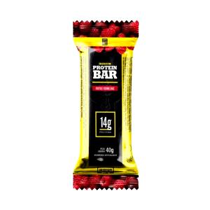 Quantas calorias em 1 porção (40 g) Protein Bar Frutas Vermelhas?