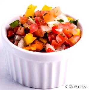 Quantas calorias em 1 Porção (40 G) Salada Vinagrete?