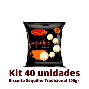 Quantas calorias em 1 porção (40 g) Sequilhos?