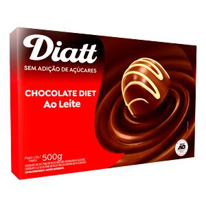 Quantas calorias em 1 porção (40 g) Tablete de Chocolate Ao Leite Diet Finesse?