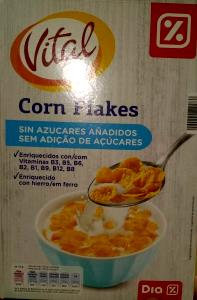 Quantas calorias em 1 porção (40 g) Vital Cereal & Fruits?