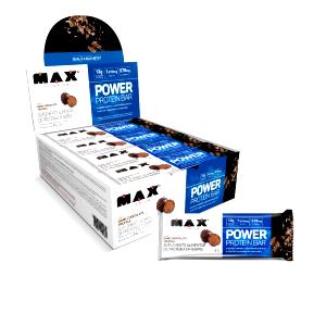 Quantas calorias em 1 porção (41 g) Power Protein Bar Dark Chocolate?