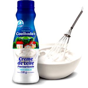 Quantas calorias em 1 porção (45 g) Creme de Leite Pasteurizado?