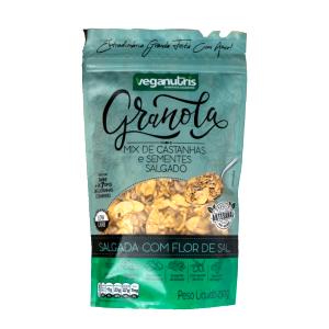 Quantas calorias em 1 porção (45 g) Granola Mix de Castanhas e Sementes Salgado?