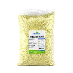 Quantas calorias em 1 porção (45 g) Quinoa Real em Flocos?