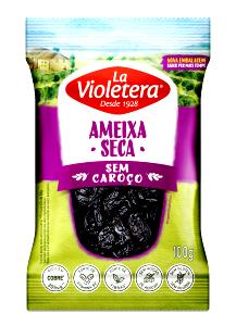 Quantas calorias em 1 porção (50 g) Ameixa Seca com Caroço?