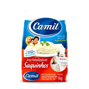 Quantas calorias em 1 porção (50 g) Arroz Parboilizado?