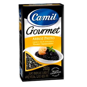 Quantas calorias em 1 porção (50 g) Arroz Preto?