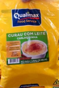 Quantas calorias em 1 porção (50 g) Canjiquinha Curau?
