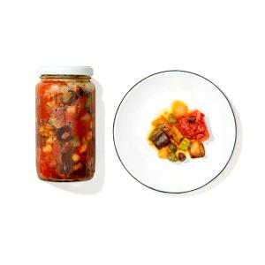 Quantas calorias em 1 Porção (50 G) Caponata?