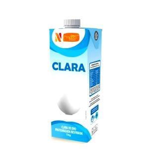 Quantas calorias em 1 porção (50 g) Clara Pasteurizada Resfriada?