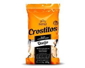 Quantas calorias em 1 porção (50 g) Crostitos?