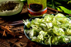 Quantas calorias em 1 Porção (50 G) Doce de Mamão Verde?