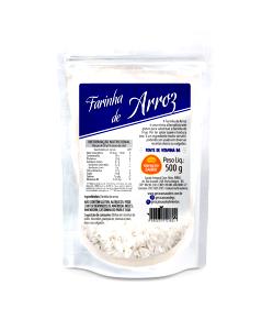 Quantas calorias em 1 porção (50 g) Farinha de Arroz?