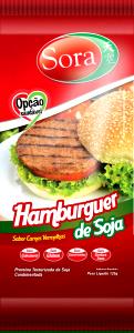 Quantas calorias em 1 porção (50 g) Hambúrguer de Soja?