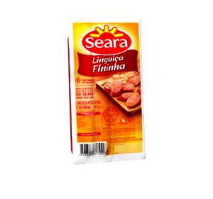 Quantas calorias em 1 porção (50 g) Linguiça Fininha Defumada?