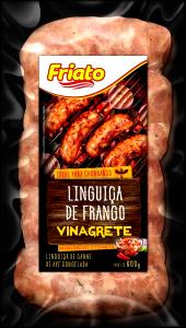 Quantas calorias em 1 porção (50 g) Linguiça Toscana de Frango na Brasa?