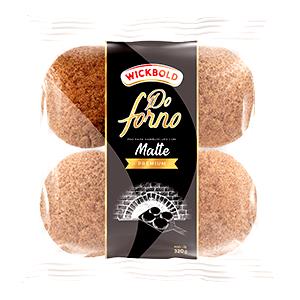 Quantas calorias em 1 porção (50 g) Pão para Hambúrguer com Malte?