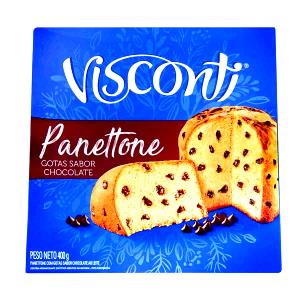 Quantas calorias em 1 porção (50 g) Panetone de Chocolate?