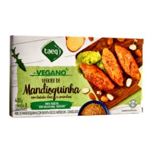 Quantas calorias em 1 porção (50 g) Vegkibe de Mandioquinha?