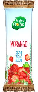 Quantas calorias em 1 porção (55 g) Picolé Morango Zero Açúcar?