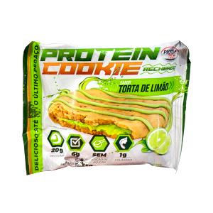 Quantas calorias em 1 porção (55 g) Protein Cookie Torta de Limão?