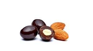 Quantas calorias em 1 porção (57 g) Dark Chocolate Almonds?