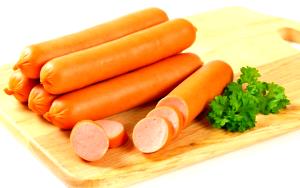 Quantas calorias em 1 Porção (57 G) Salsicha Alemã ou Cachorro Quente?