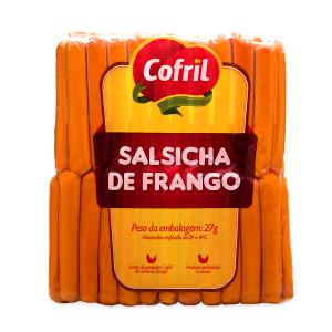 Quantas calorias em 1 Porção (57 G) Salsicha de Carne de Frango?