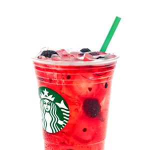 Quantas calorias em 1 porção (591 ml) Refresher de Frutas Vermelhas (Venti)?