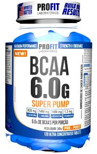 Quantas calorias em 1 porção (6,8 g) BCAA?