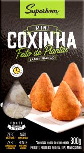 Quantas calorias em 1 porção (60 g) Coxinha de Frango Vegano?