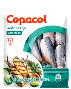 Quantas calorias em 1 porção (60 g) Sardinha Laje?