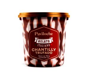 Quantas calorias em 1 porção (60 g) Sorvete Chantilly Trufado?