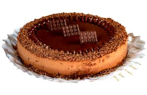 Quantas calorias em 1 porção (60 g) Torta Mousse de Chocolate?