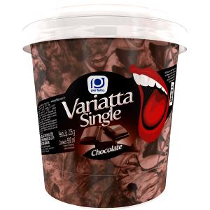 Quantas calorias em 1 porção (60 g) Variatta Single Chocolate?