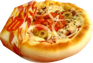 Quantas calorias em 1 porção (65 g) Pizza Brotinho?