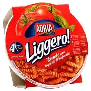 Quantas calorias em 1 porção (68 g) Liggero?
