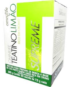 Quantas calorias em 1 porção (7,5 g) Teatino Limão?