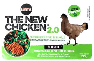 Quantas calorias em 1 porção (70 g) The New Chicken 2.0?