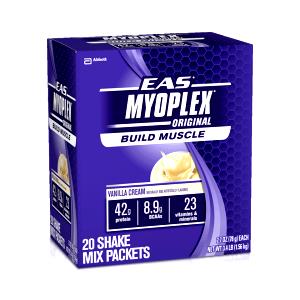 Quantas calorias em 1 porção (78 g) Myoplex Original?