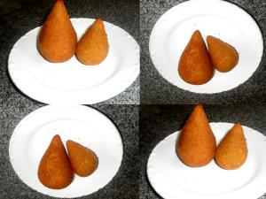 Quantas calorias em 1 Porção (80 G) Coxinha de Festa?