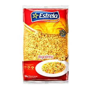 Quantas calorias em 1 porção (80 g) Macarrão Argola?