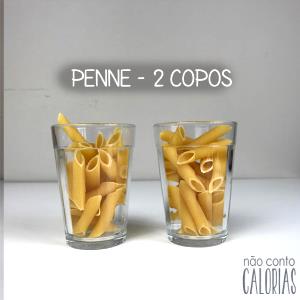 Quantas calorias em 1 porção (80 g) Macarrão Penne?