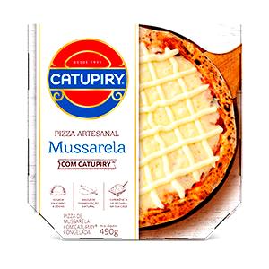 Quantas calorias em 1 porção (82 g) Pizza Artesanal Mussarela com Catupiry?