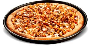 Quantas calorias em 1 porção (83 g) Pizza Pan Brasileira?