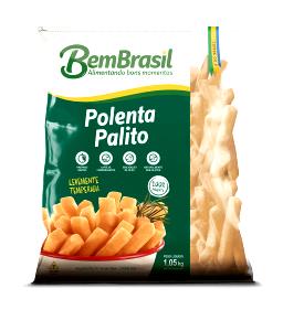 Quantas calorias em 1 porção (85 g) Polenta Congelada?